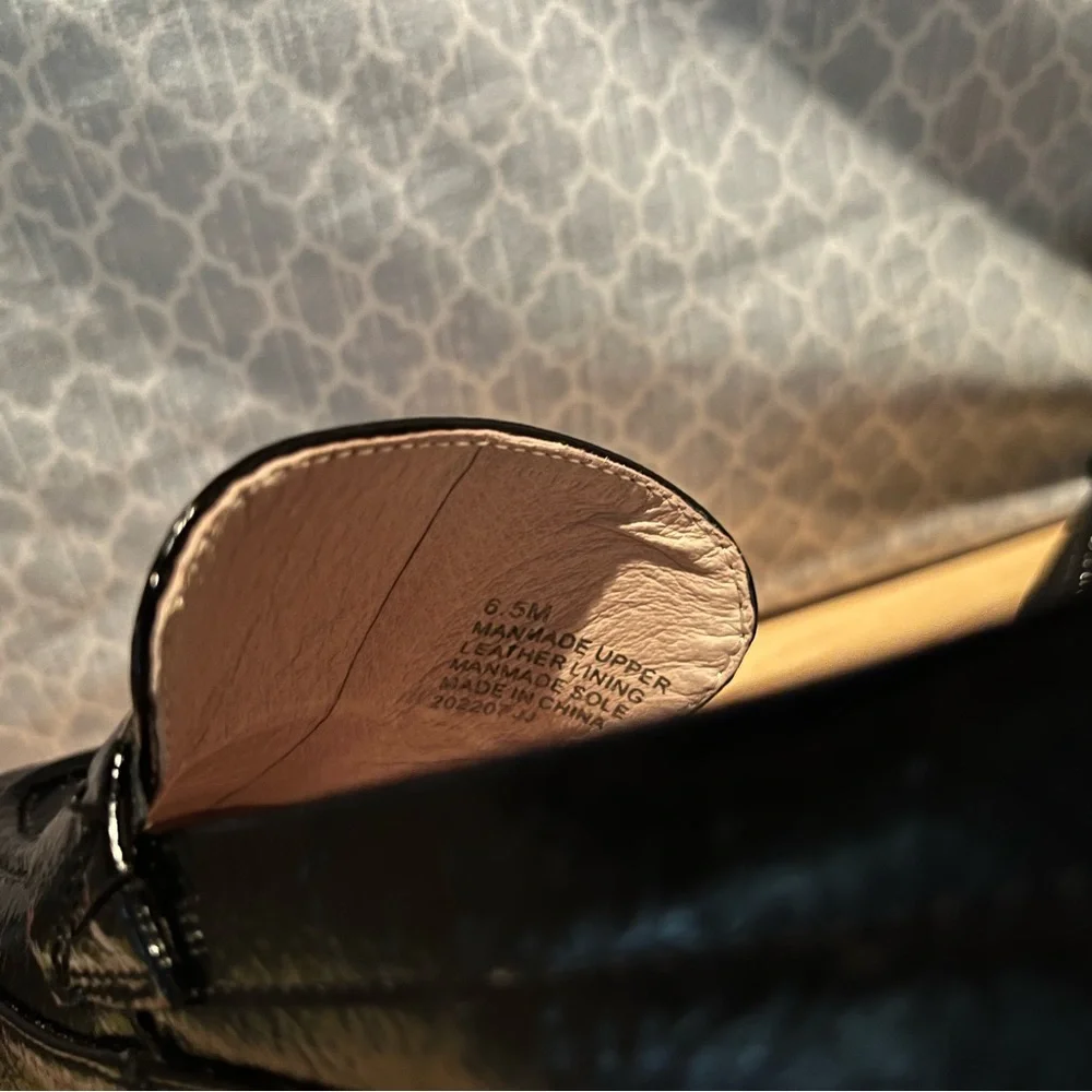 Gianni Bini AvivaTwo Patent Lug Sole Platform Loafers 🖤 - Picture 15 of 15